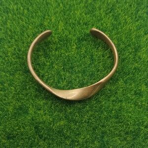 Bronze Solid Bracelet Cuff Antique Viking B3021